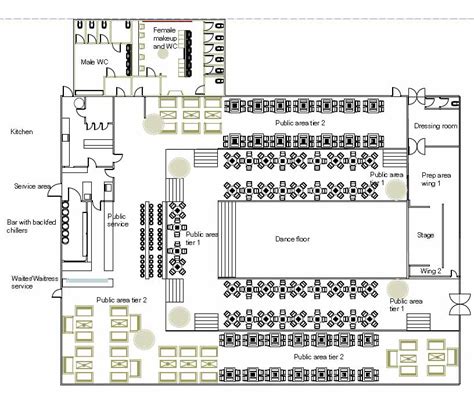 Disco Floor Plan - floorplans.click