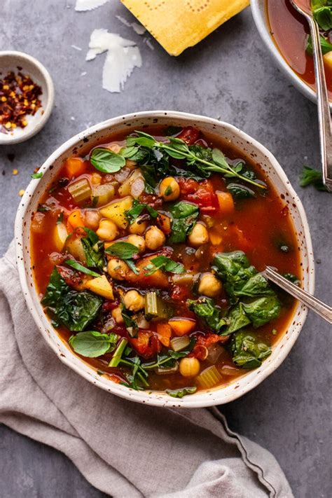 Hearty Tuscan Kale & Chickpea Soup – A Simple Palate