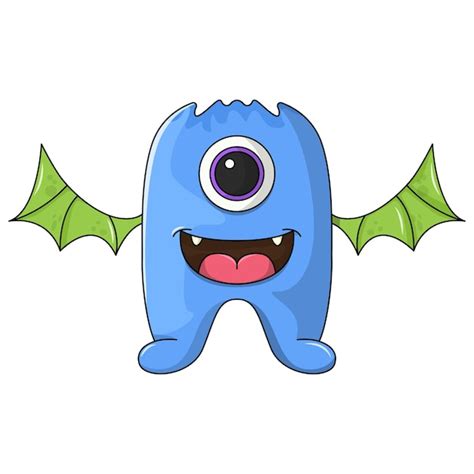 Premium Vector | Cute Monster Kids Halloween Colorful Baby Clipart