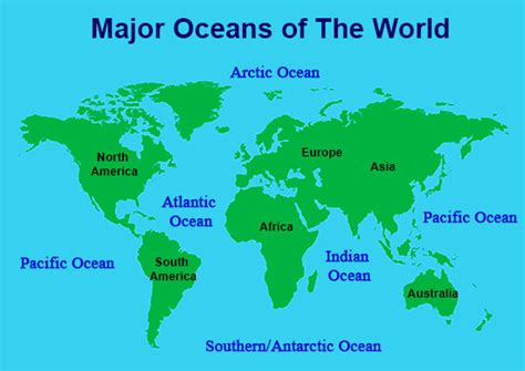 The Blue Planet: How Many Oceans are There in the World?