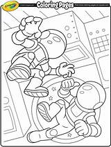 Crayola Coloring Pages Space Kids Printable Astronauts Astronaut Make Own Get Drawing Outer Print Adults Colouring Sheets Clipart Crafts Getcolorings sketch template