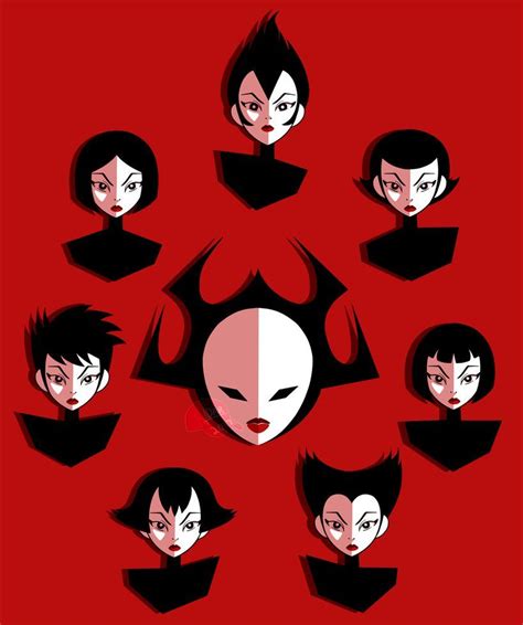 Samurai Jack 2017 7 Women 1 Face By Pinkcappanda On