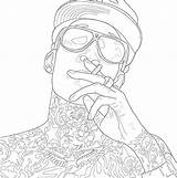 Khalifa Wiz sketch template