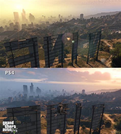 Grand Theft Auto V Pc Vs Playstation 4 Graphics Comparison