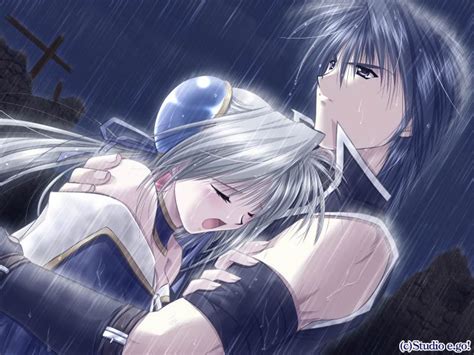 My Favorite Wallpapers Collection Sad Anime Couple In The