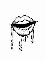 Drip Drawings sketch template