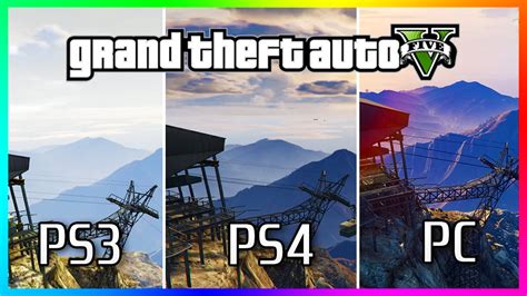 Gta 5 Graphics Comparison Part 2 Ps3 Vs Ps4 Vs Pc Gta