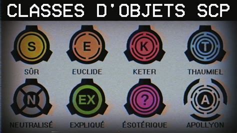 classes d objets scp youtube