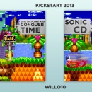 Sonic CD Box Art Cover