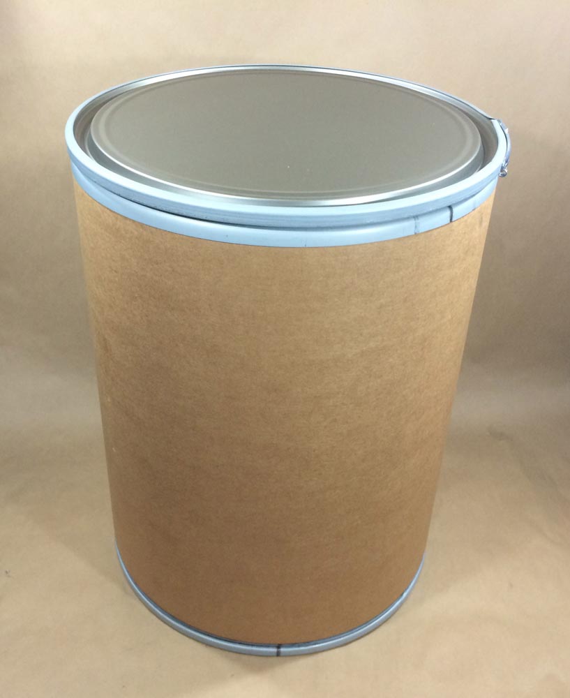  44 Gallon   Open Head Kraft  Round  Fibre   Drum