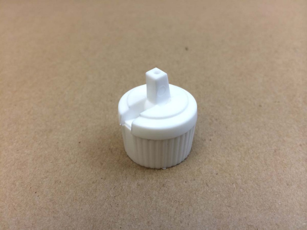     20 410 White  Polytop - Ribbed Sides
  Plastic   Cap