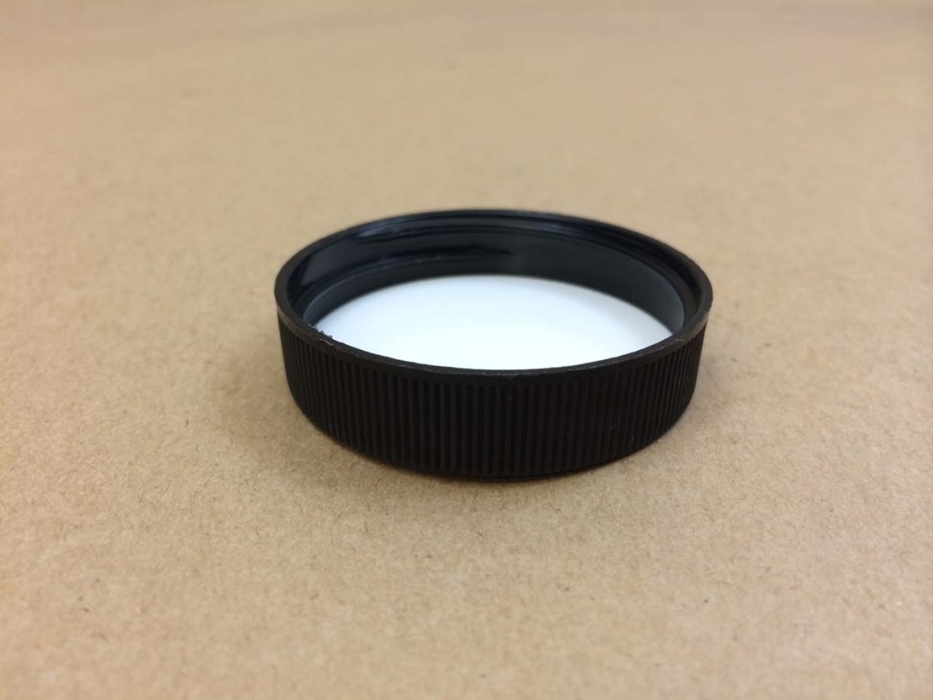  45 400   45 400 Black  Round  Plastic   Cap