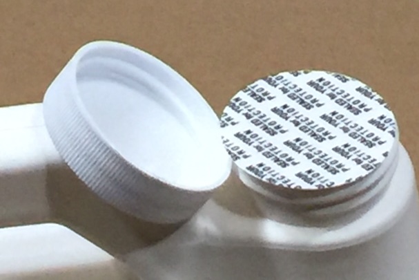  33 400   33 400 White  Round  Plastic   Cap