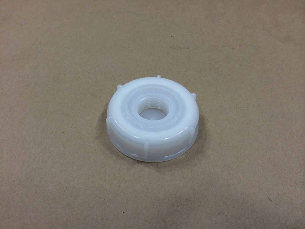  63mm x 3/4   63mm x 34 Natural  Round  Plastic   Cap