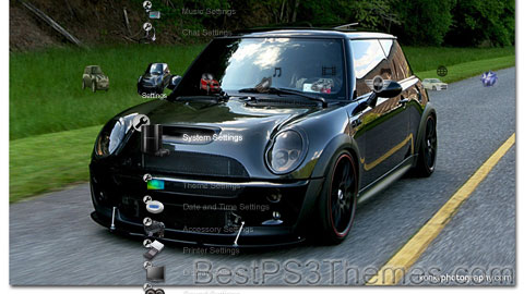 Mini Cooper Madness Theme Preview