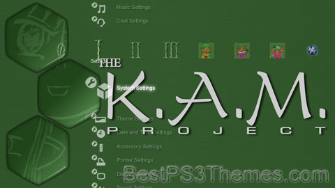 The KAM Project Theme Preview