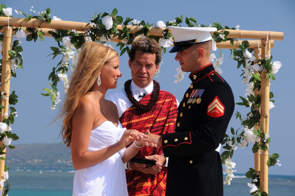 Waialae Wedding Arch and Chairs