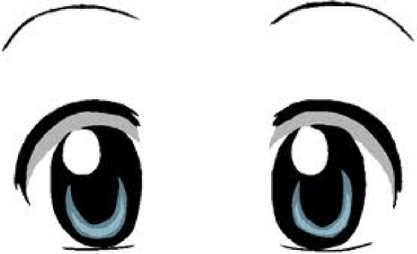 Cartoon eyes clipart