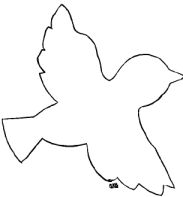 Bird Outline | Bird Template, Bird ...