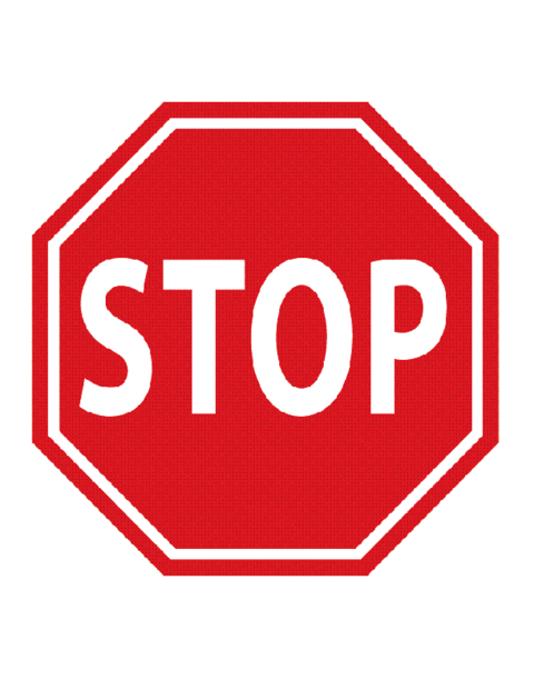 Education World: Stop Traffic Sign Template