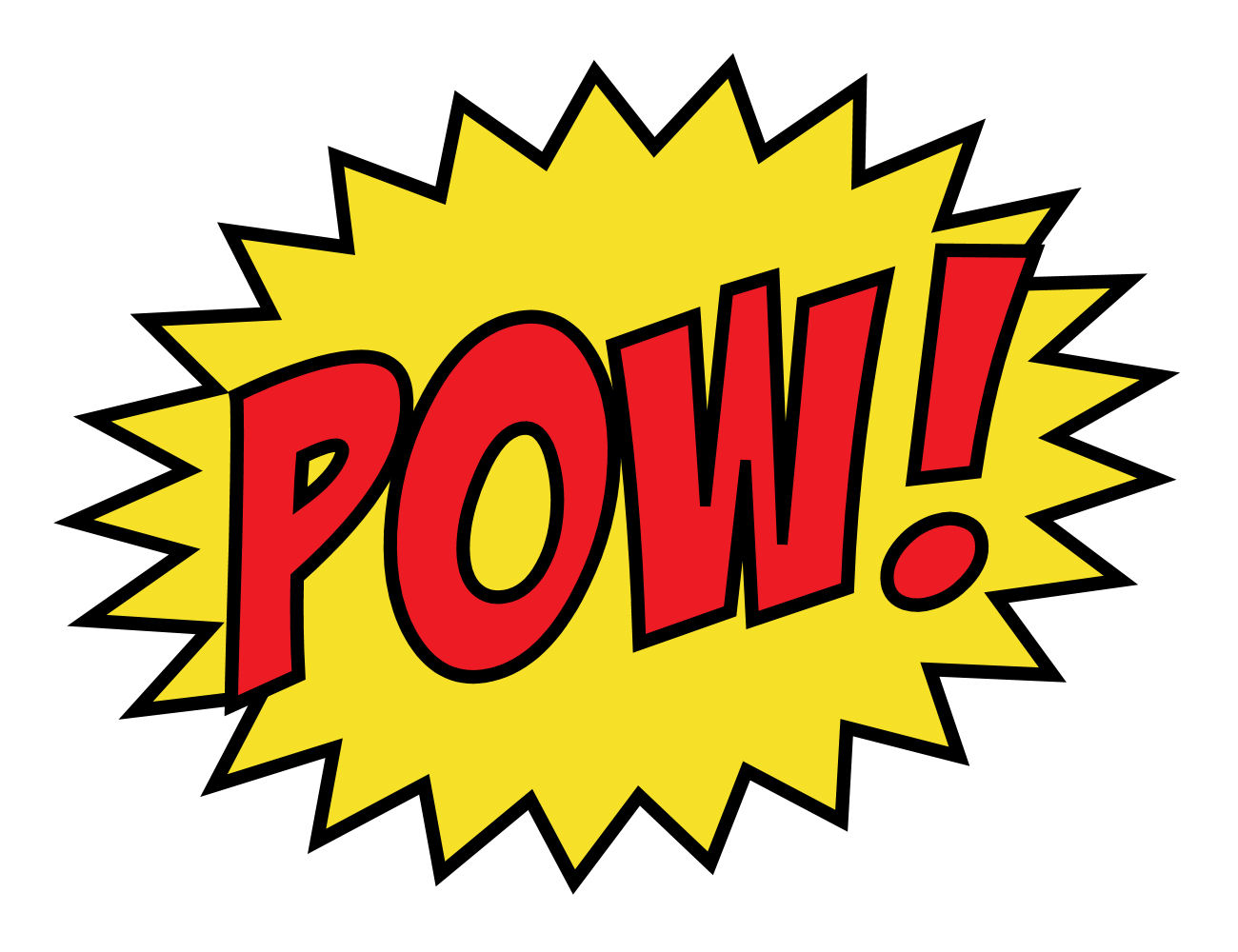 Boom pow clipart