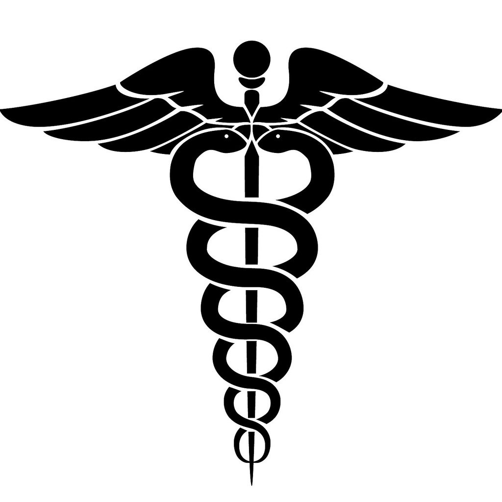 Good health symbol clipart outline