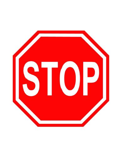 Stop Sign - Free Printable - AllFreePrintable.