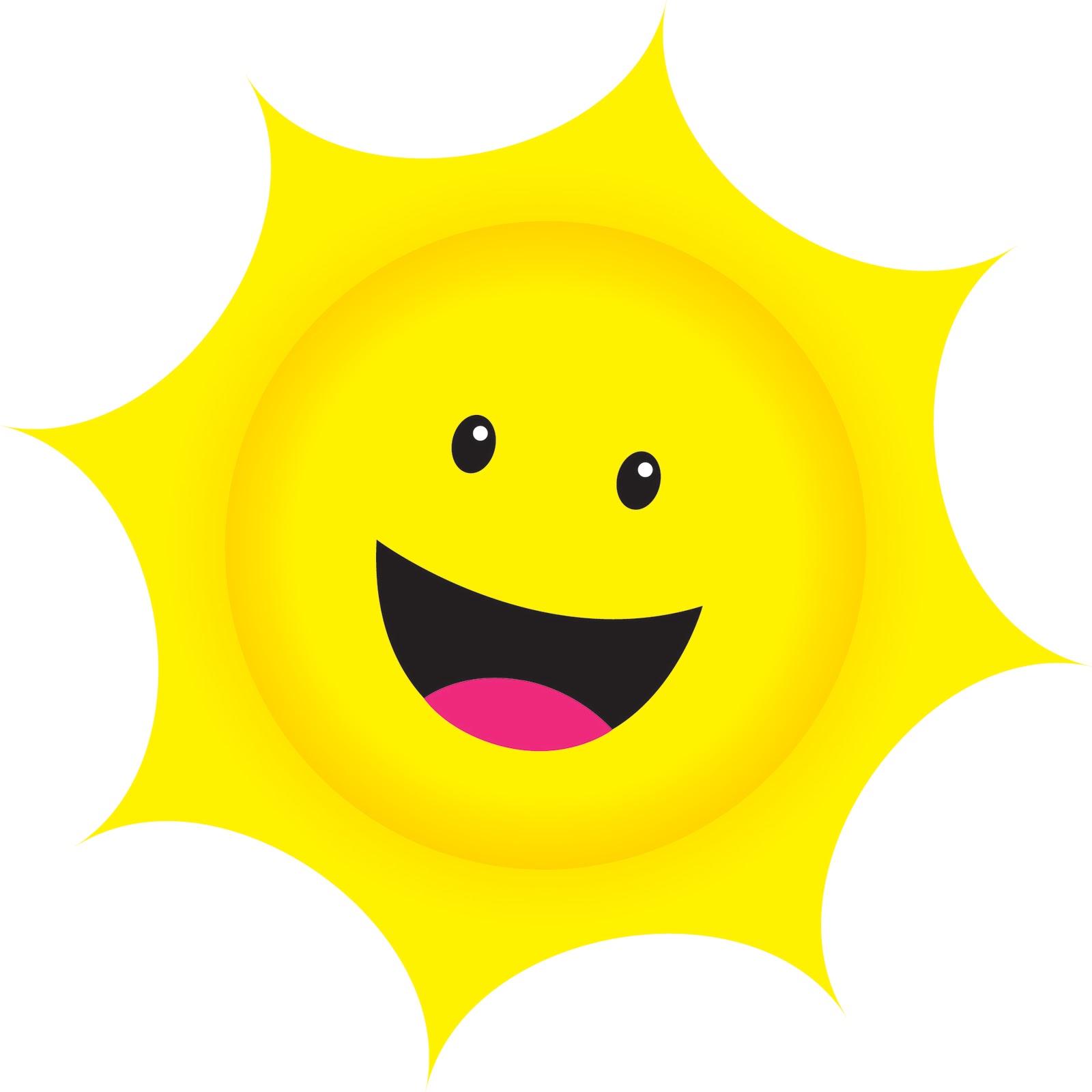 Smiling Sun Png