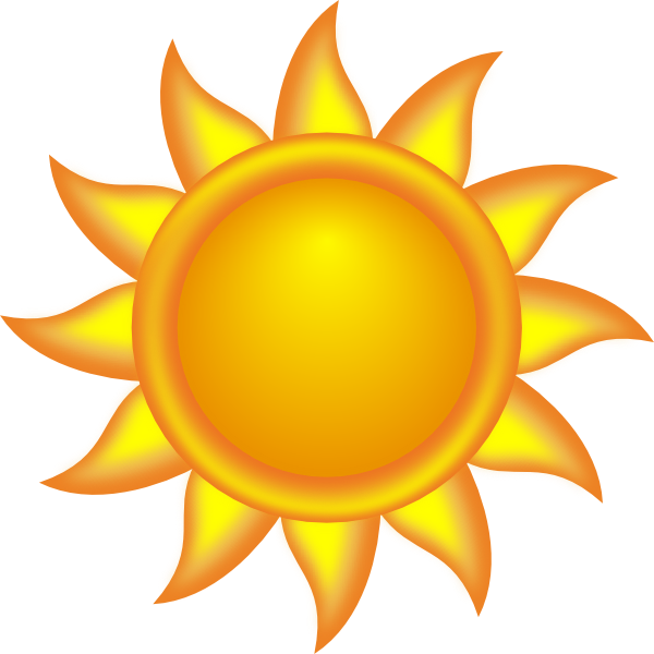 Cartoon sun images clip art