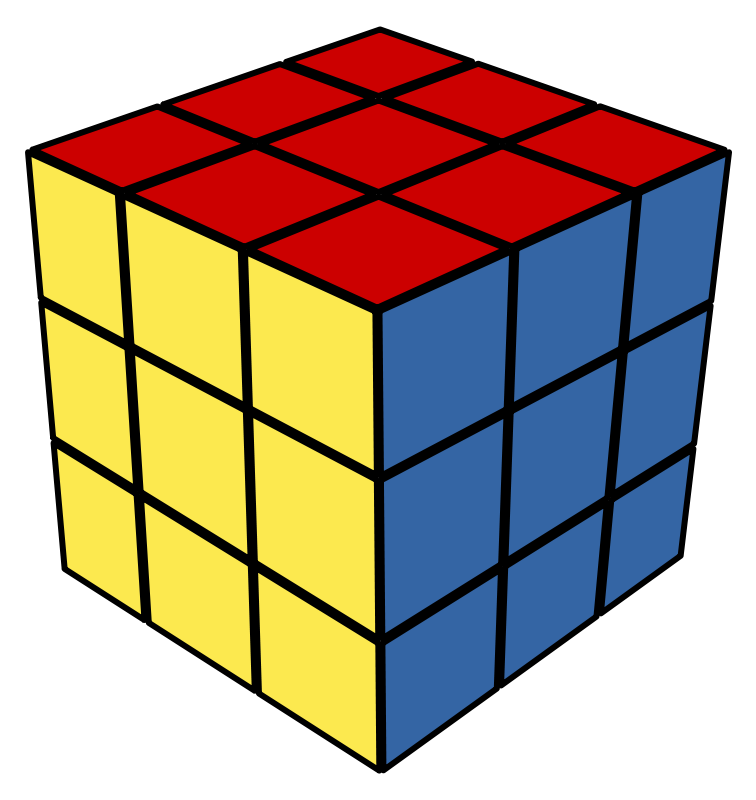 Cube 3d Clipart