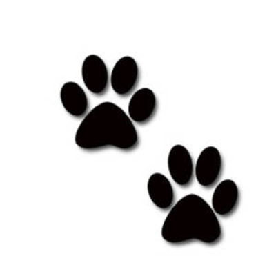 Tiny Cat Paw Print Clipart