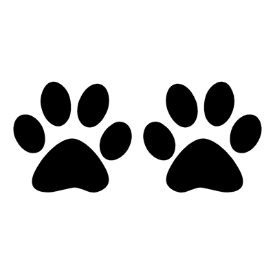 Cat Print Clipart