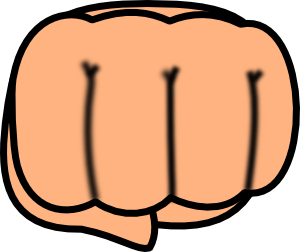 Fist Clip Art - vector clip art online, royalty free ...