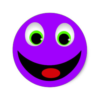 Purple Smiley Face Gifts on Zazzle