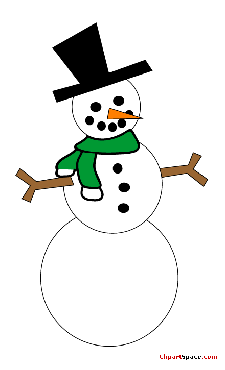 Gif clip art snowman