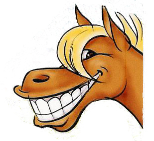 Cartoon Horse Head