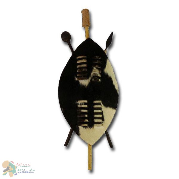 Africa decoration Zulu shield mini 20 cm - African Attitude ...