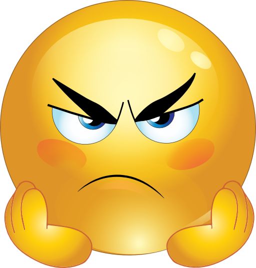 Angry Emoticon | Emoticon, Angry ...