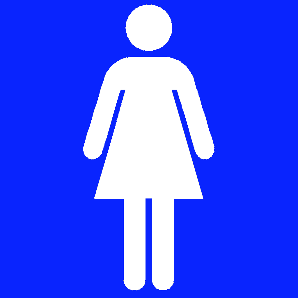 Ladies Room Sign Clipart