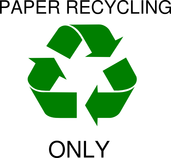 The Recycle Symbol Print Color And Cut Out Therecycle