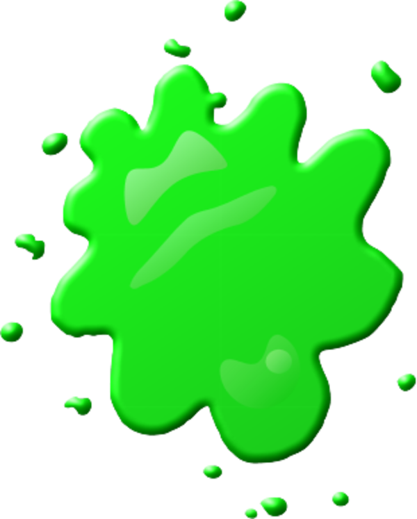 Red Slime - vector Clip Art