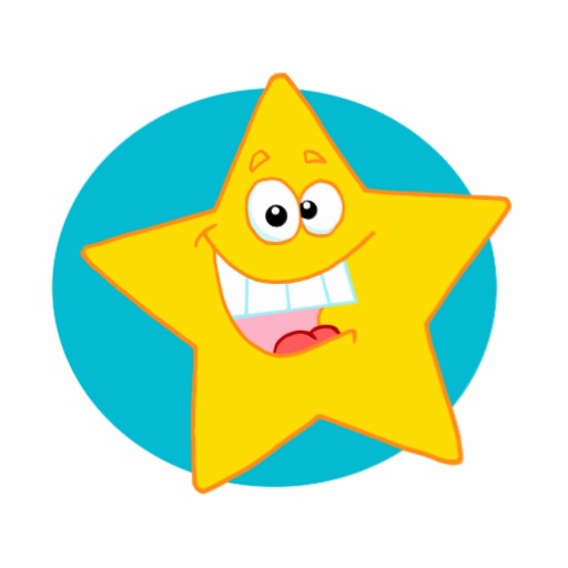 Cute Smiling Star Clipart