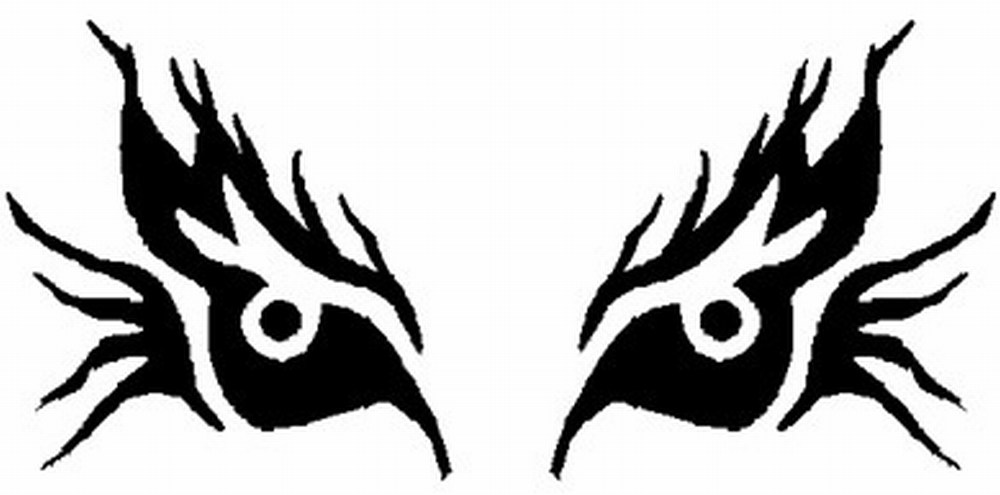 Best Photos of Spooky Eye Stencils - Pumpkin Carving Stencil Scary ...