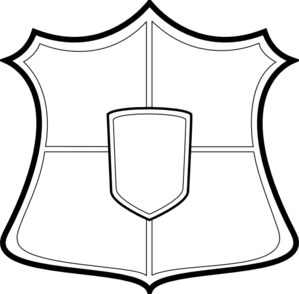 Clipart shield outline