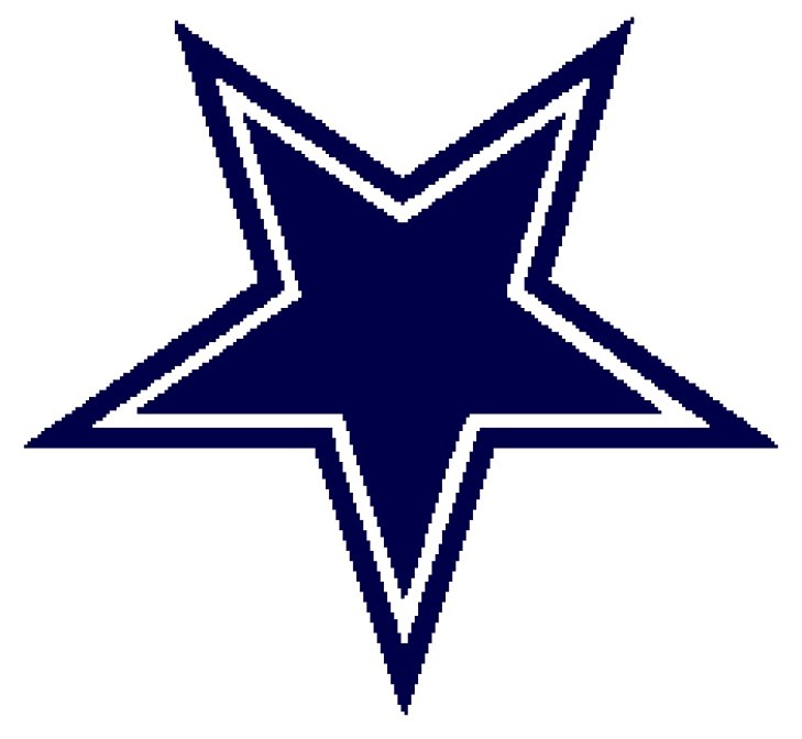 Dallas cowboys star clip art