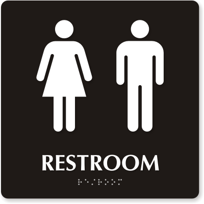 Restroom Signs Printable - ClipArt Best