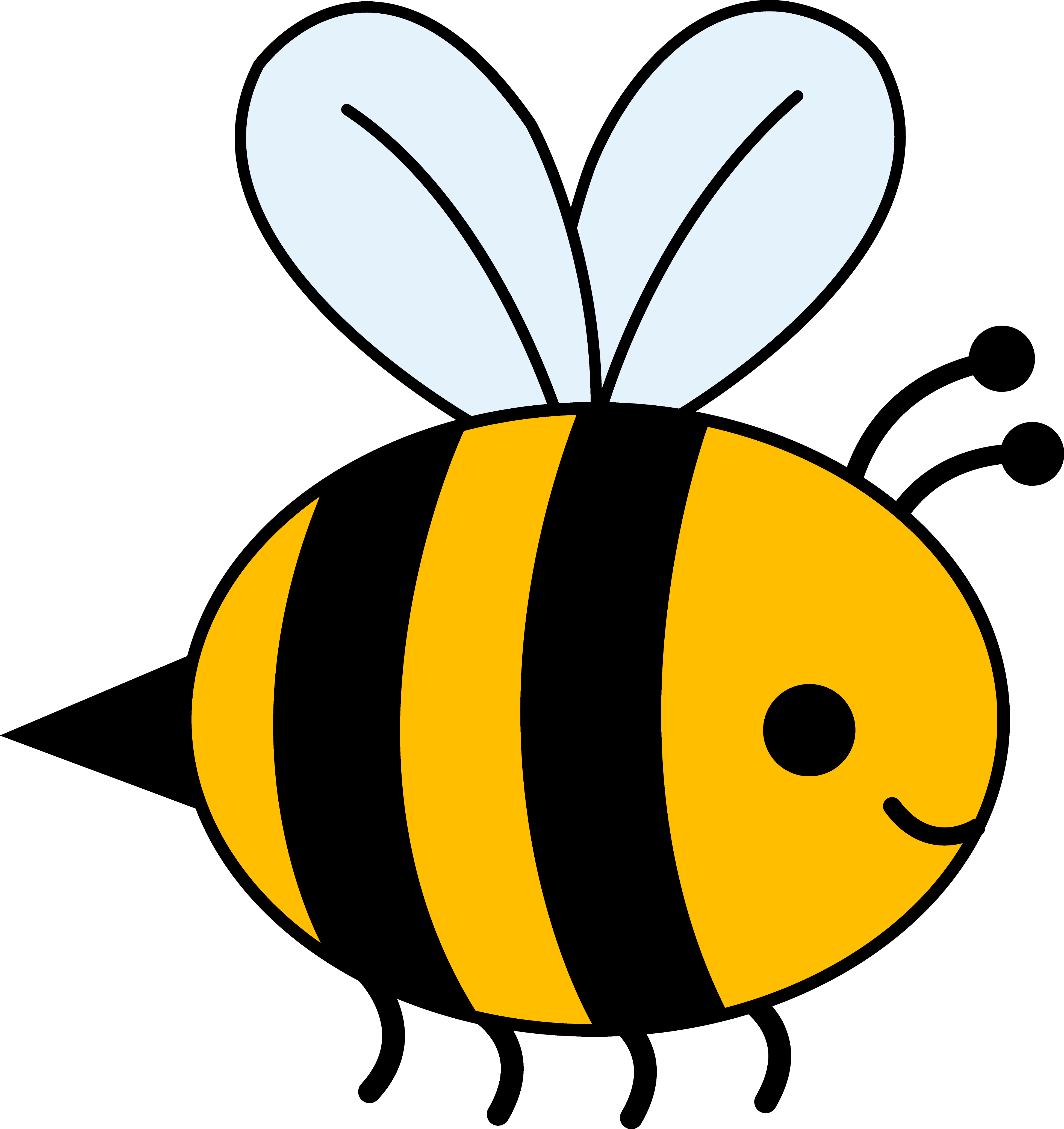 Cute Bee Clip Art