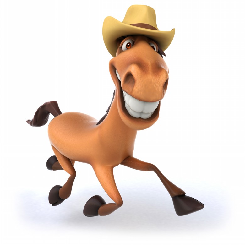 Funny Horse Clipart