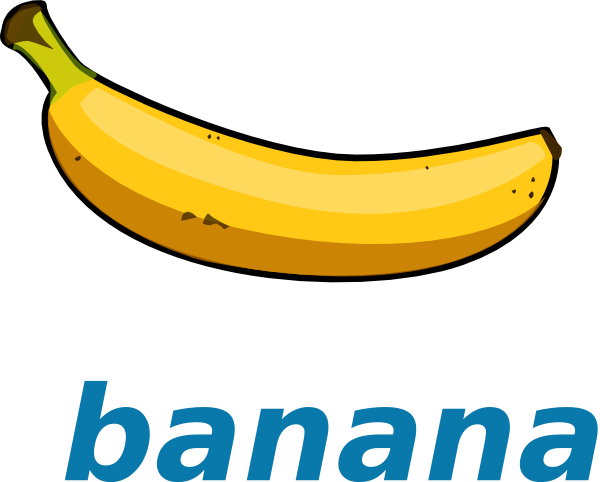 Banana Clip Art Free