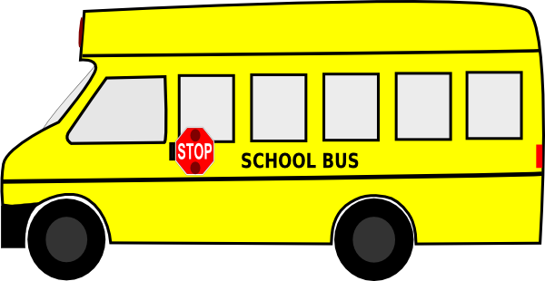 Yellow Bus Clipart - Free Clipart Images